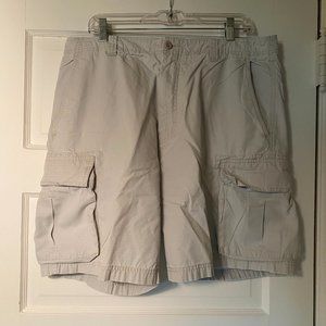 JCrew Distressed Cargo shorts size 36